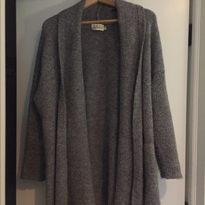 Grey cardigan